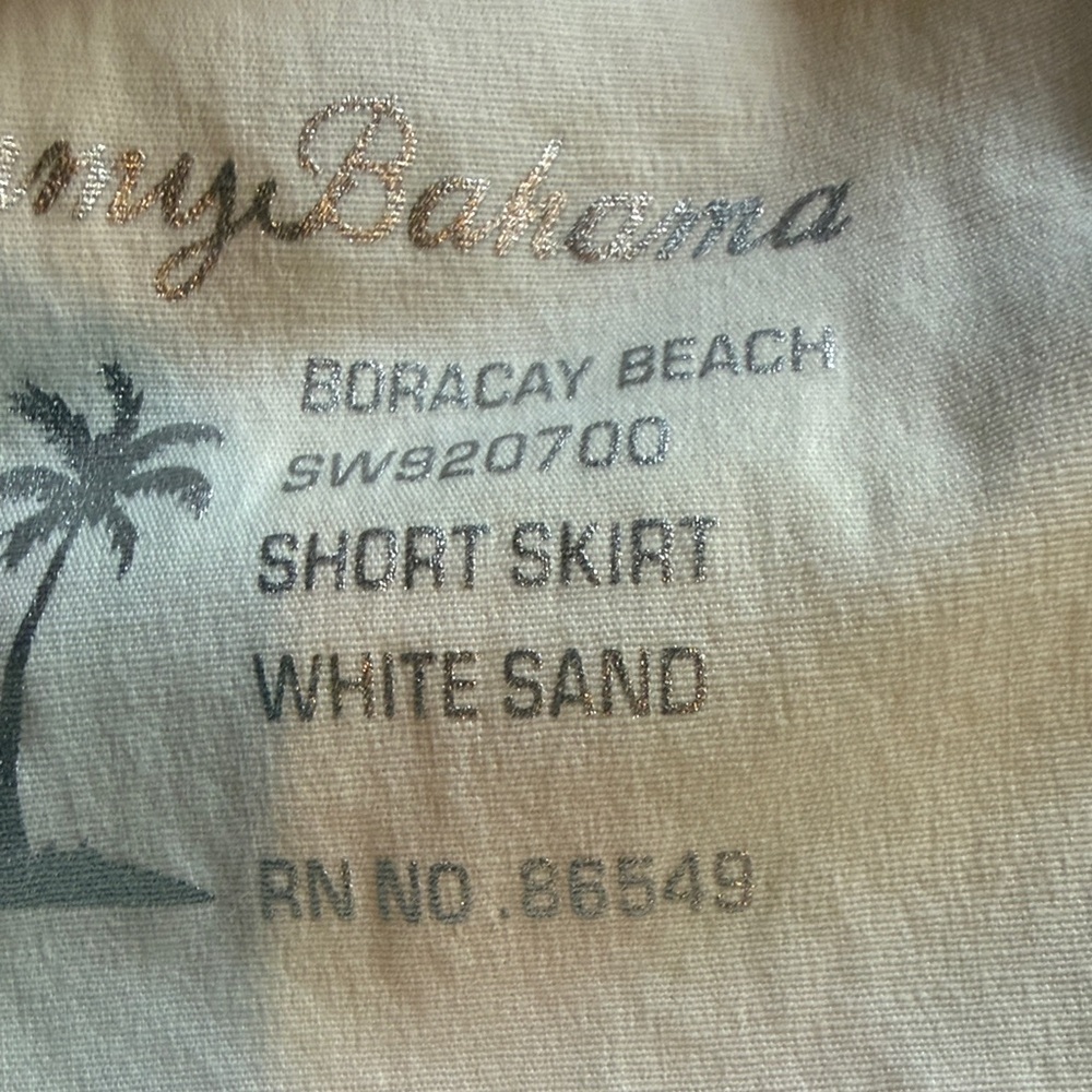 Tommy Bahama Tropical Floral Mini Skirt - Boracay beach SW920700 - Picture 9 of 10